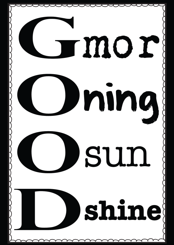 Good Morning