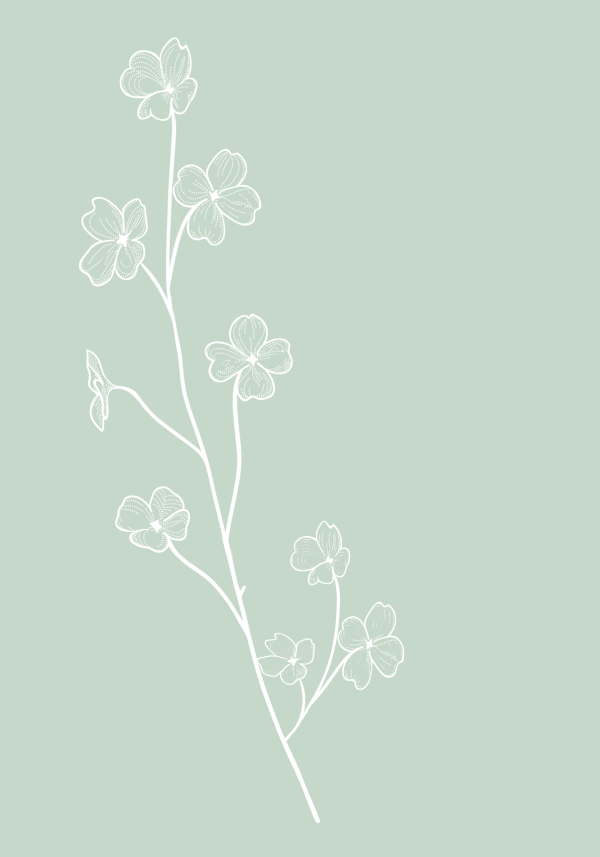 Bloem in 't groen