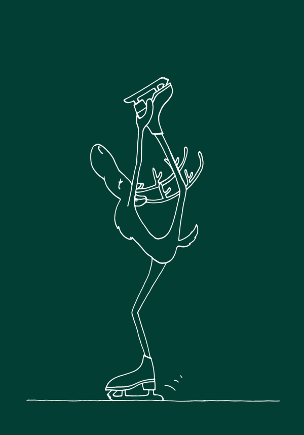 Rendier pirouette