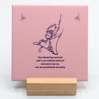 Hartenlief roze